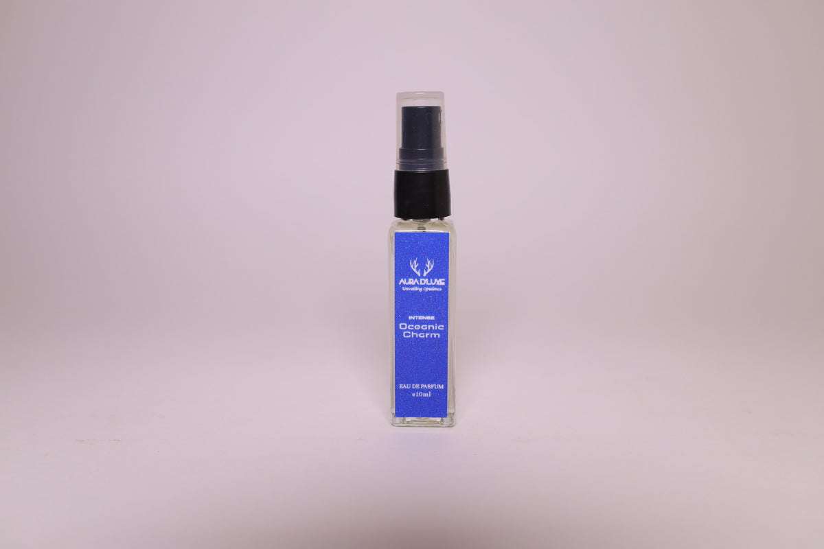Oceanic Charm Eau de Parfum for Men, studio photo