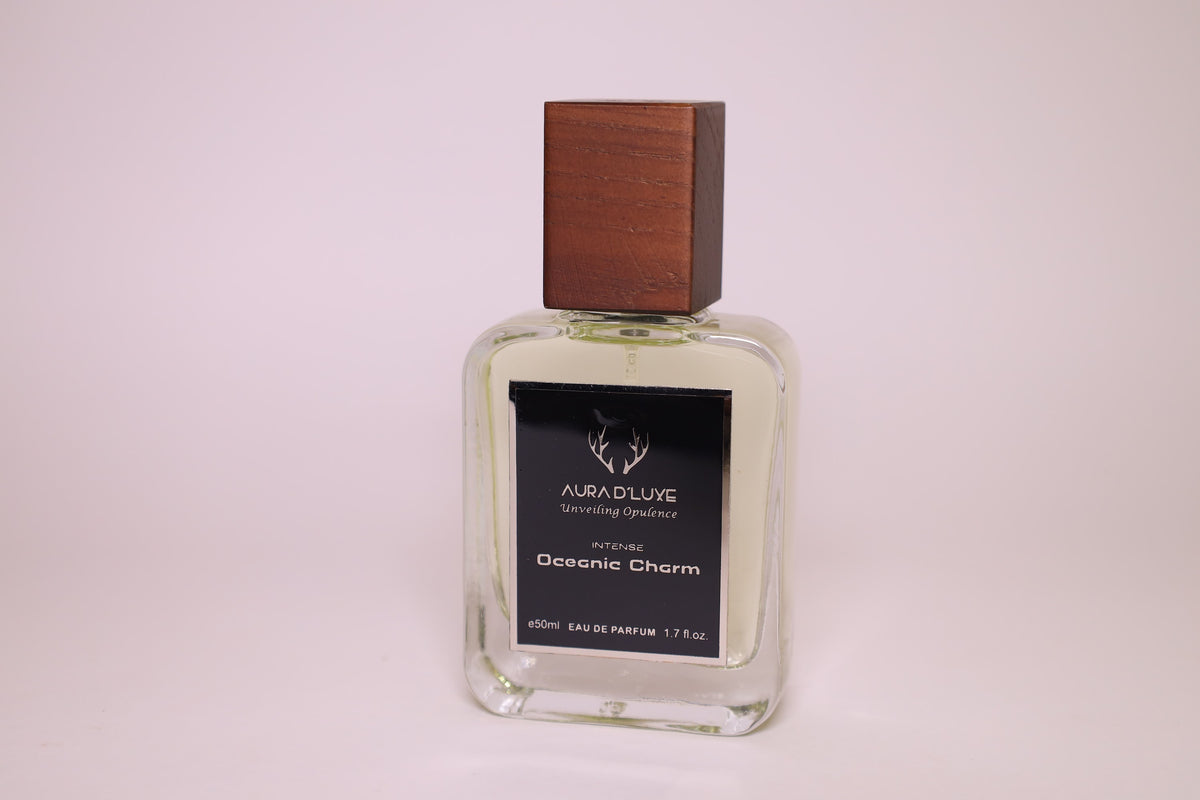 Oceanic Charm Eau de Parfum for Men, studio photo