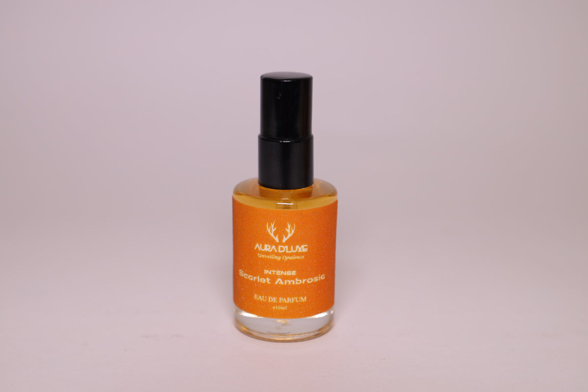 Scarlet Ambrosia Unisex Eau de Parfum, studio photo