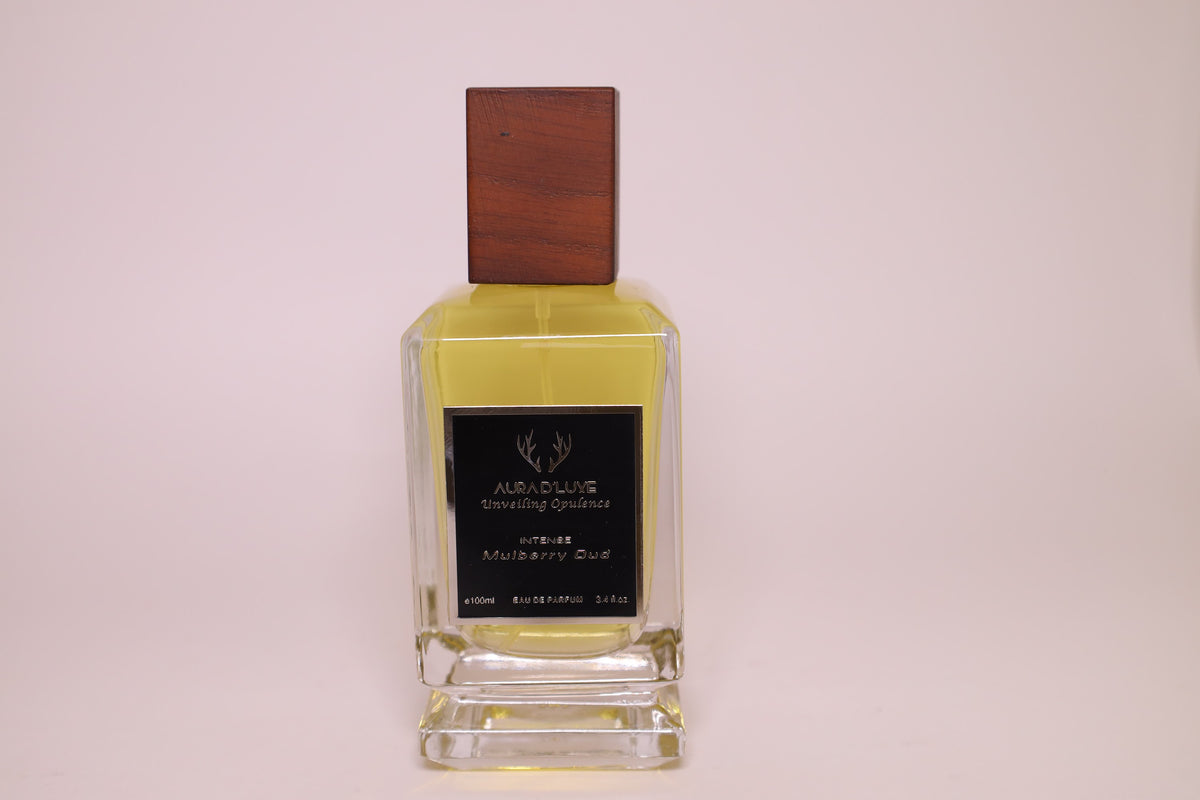 Mulberry Oud Eau de Parfum for Men, studio photo
