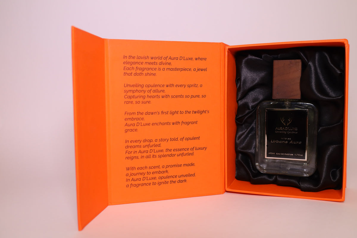 Urbane Aura Eau de Parfum for Men, studio photo