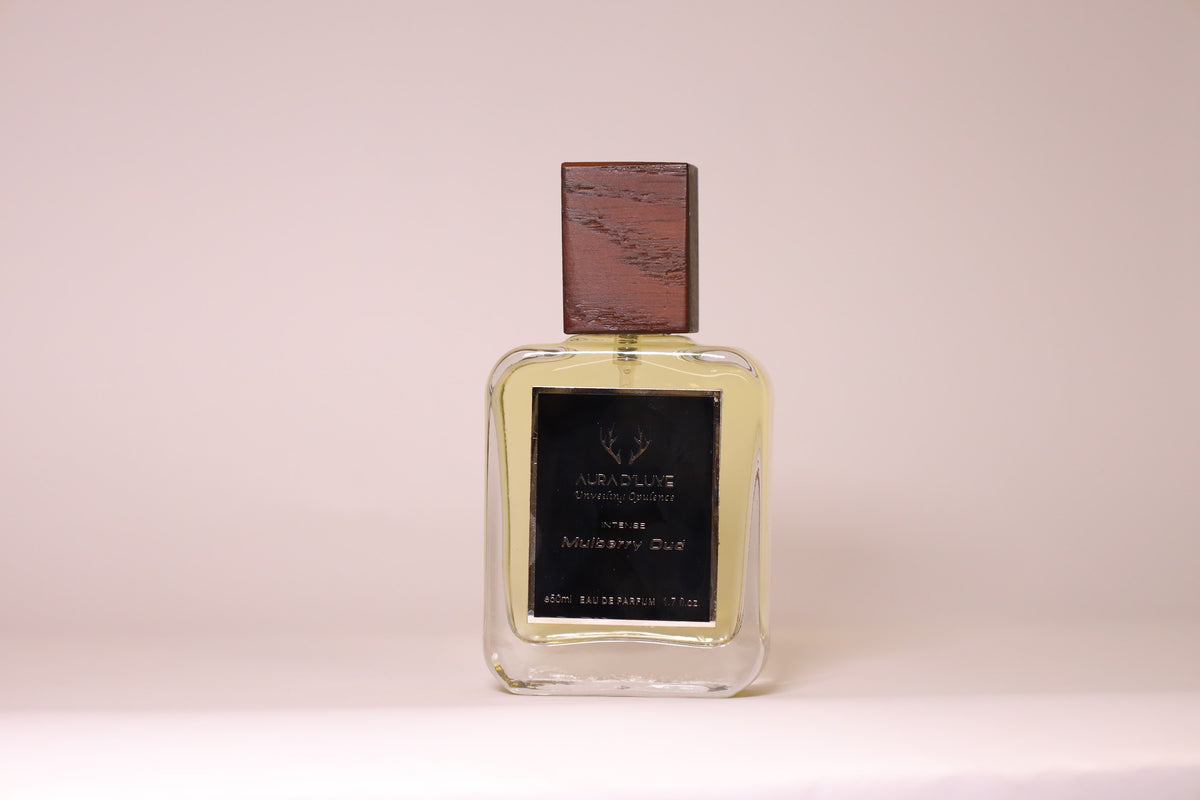 Mulberry Oud Eau de Parfum for Men, studio photo