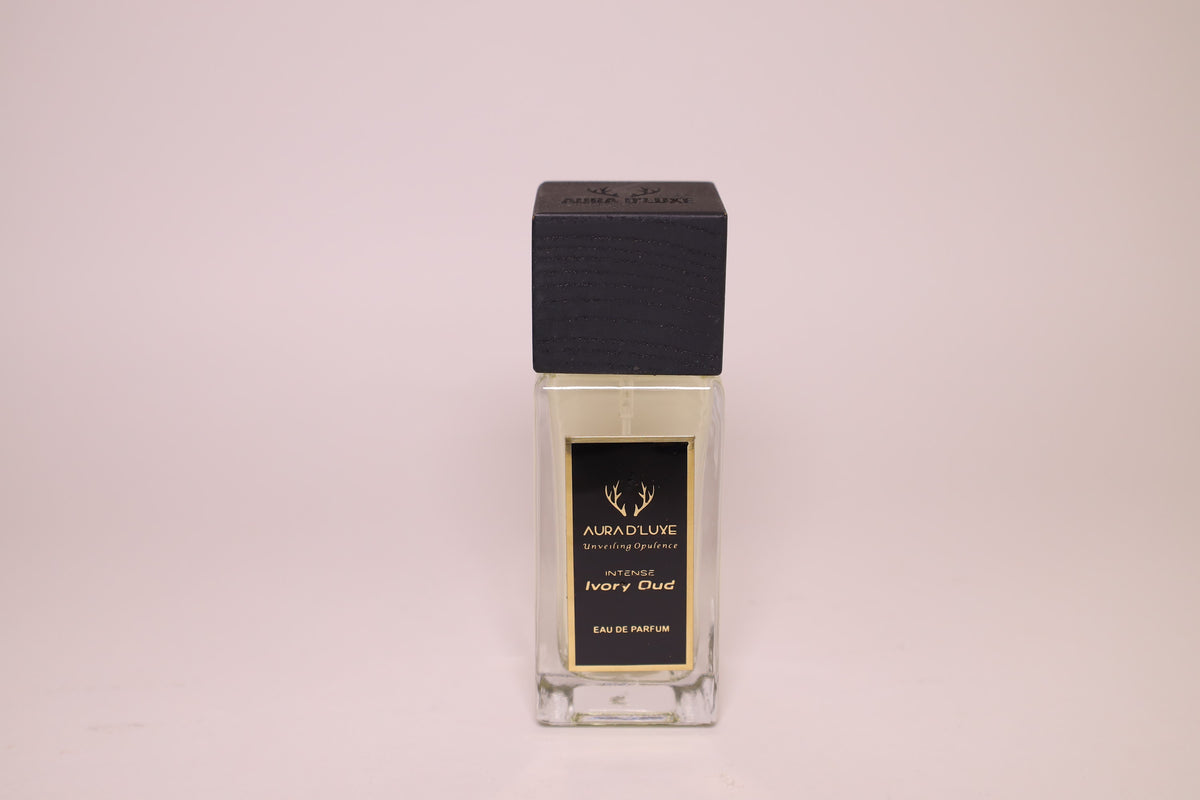 Ivory Oud Unisex Eau de Parfum, studio photo