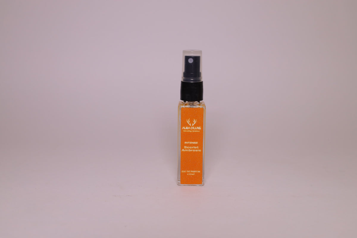 Scarlet Ambrosia Unisex Eau de Parfum, studio photo