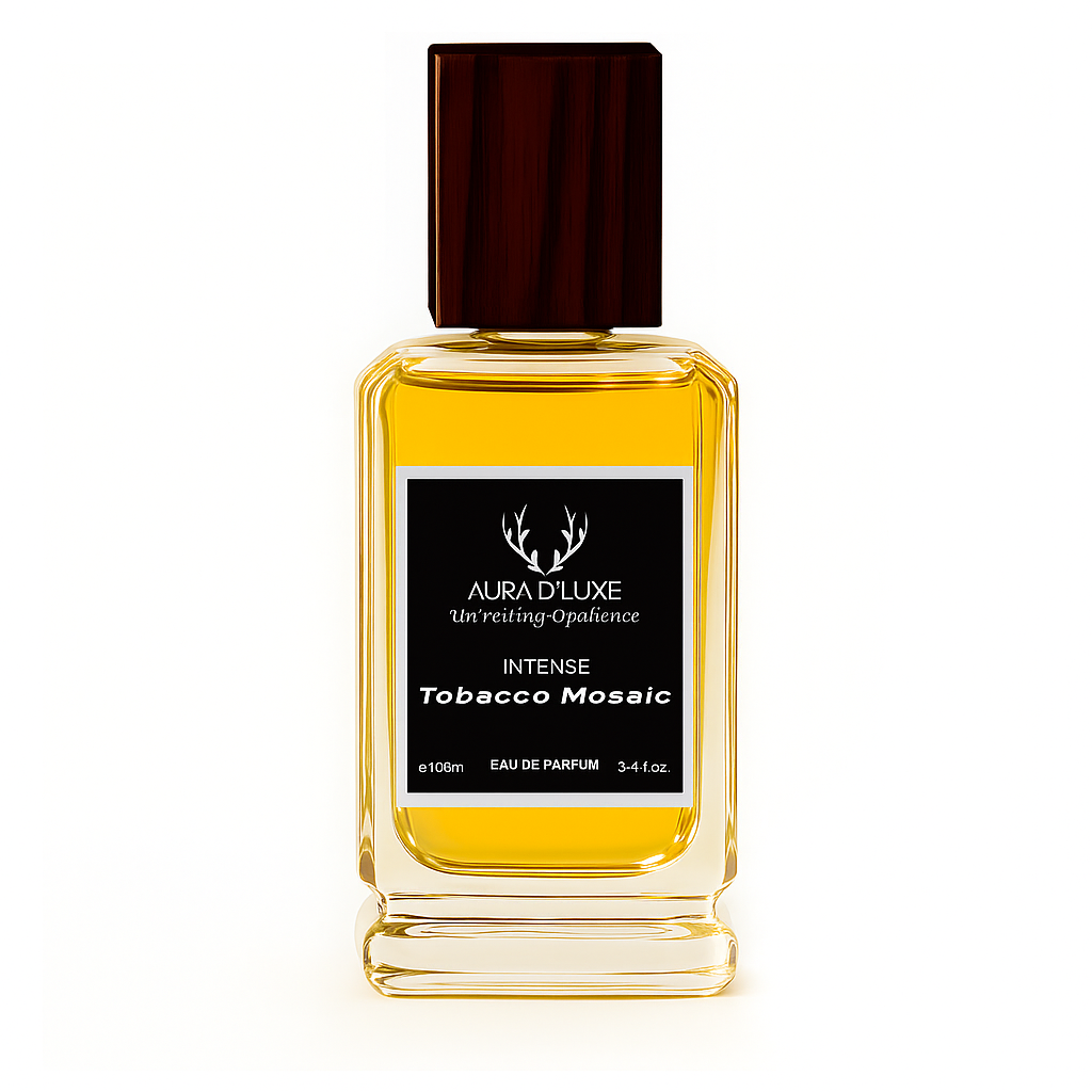 Tobacco Mosaic Eau de Parfum for Men, 100 ml bottle on white